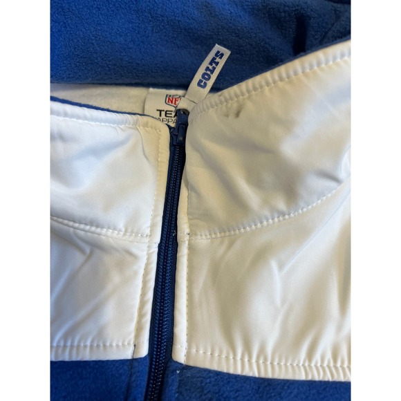 NFL Team Apparel Indianapolis Colts Full
Zip Front Sweatshirt Size XXL - Picture 7 of 7